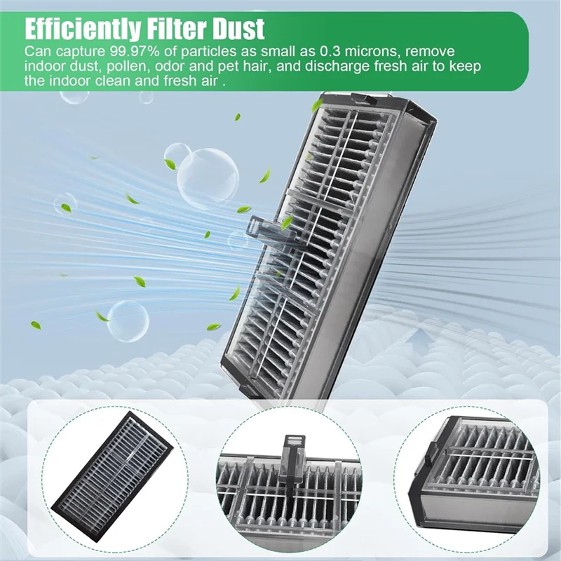 جودة عالية - لـ Dreame L10s Pro Ultra Heat / X30 Ultra / X30 Pro Plus/ X30 Pro Ultra مكنسة كهربائية مماسح مرشح الفرشاة الجانبية الرئيسية