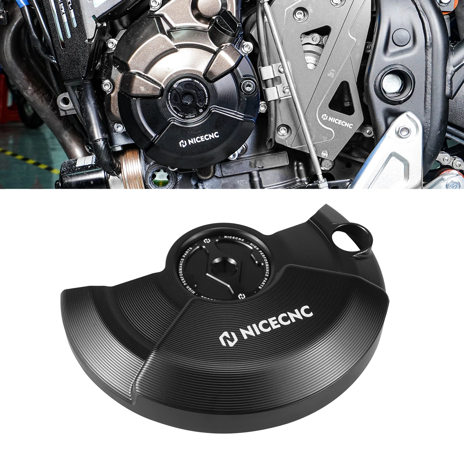 

NICECNC For Yamaha Tenere 700 2019-2024 Crankcase Cover Guard Protector For Yamaha Tenere 700 World Raid 2022-2023