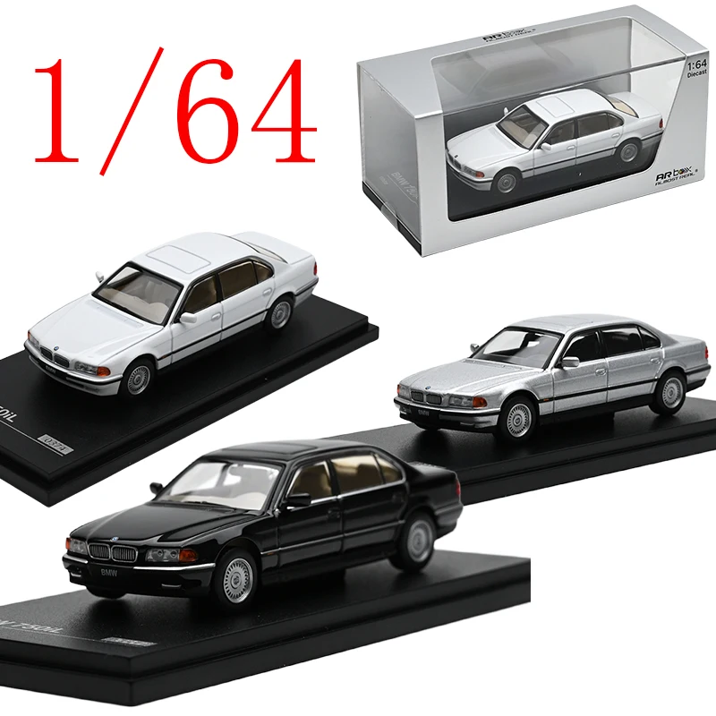 

Almost Real AR Diecast 1/64 Scale BMW Alloy Model Cars BMW E38 750il Play Vehicles Toys for Boys Gift Original Box