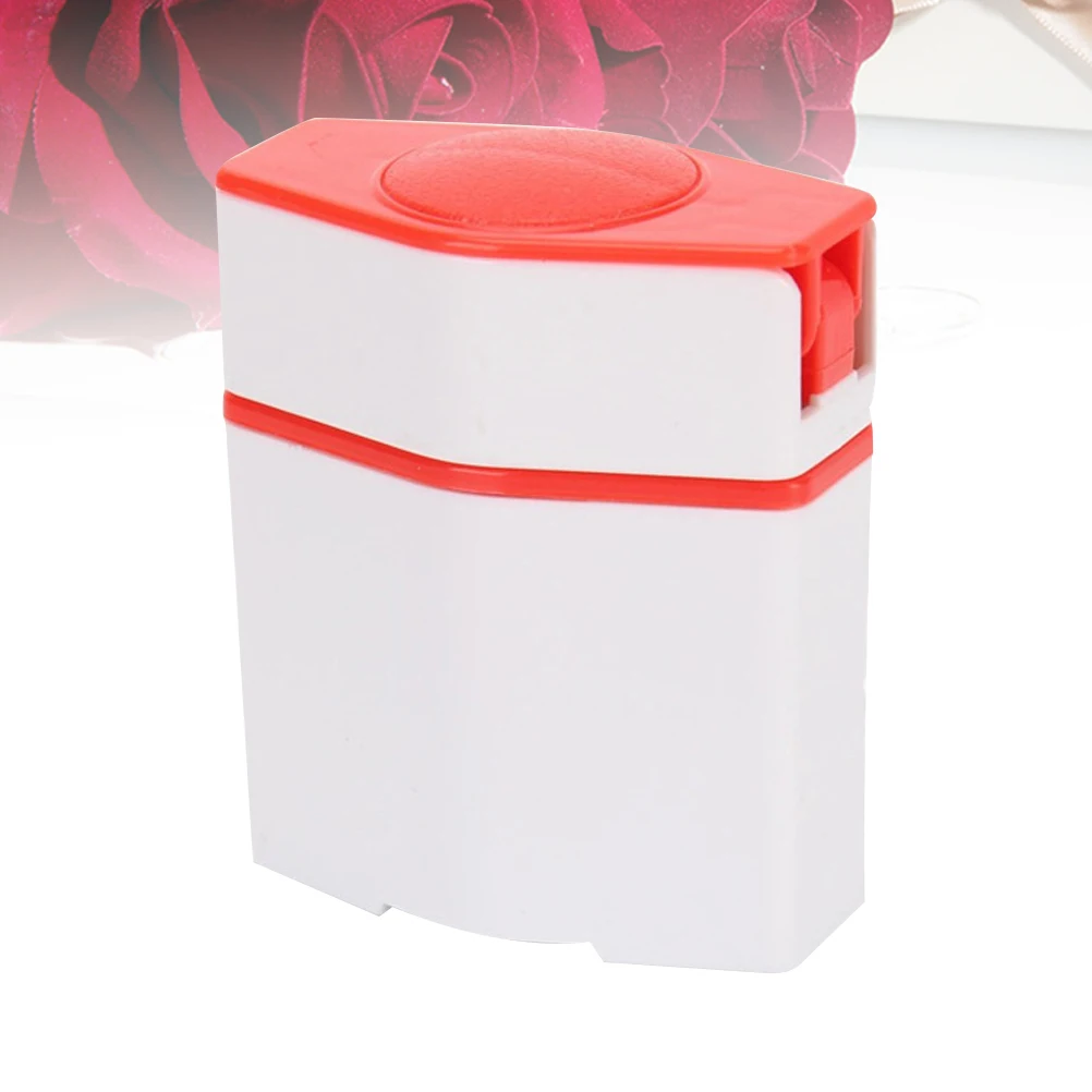 

【】Portable Pill Cutter Chopper Mini Medicine Splitter Easy Carry Medication Divider Safe Efficient Cutter Box