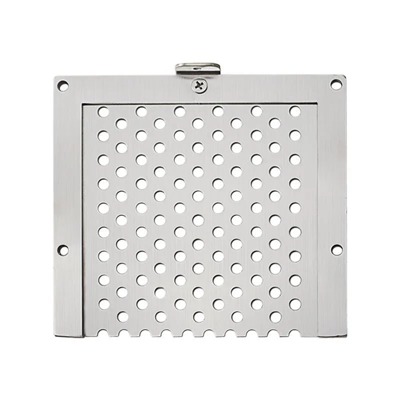 

Защитная решетка из нержавеющей стали от грызунов для слива, боковая крышка для слива, съемный сетчатый фильтр-сетка для стенового отверстия