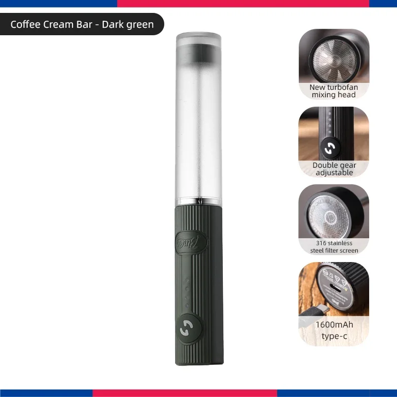 Bincoo Milk Foamer Coffee Whisk Mixer Electric Blender Egg Beater Mini Frother Handle Stirrer Cappuccino Maker Cooking Tools image 3