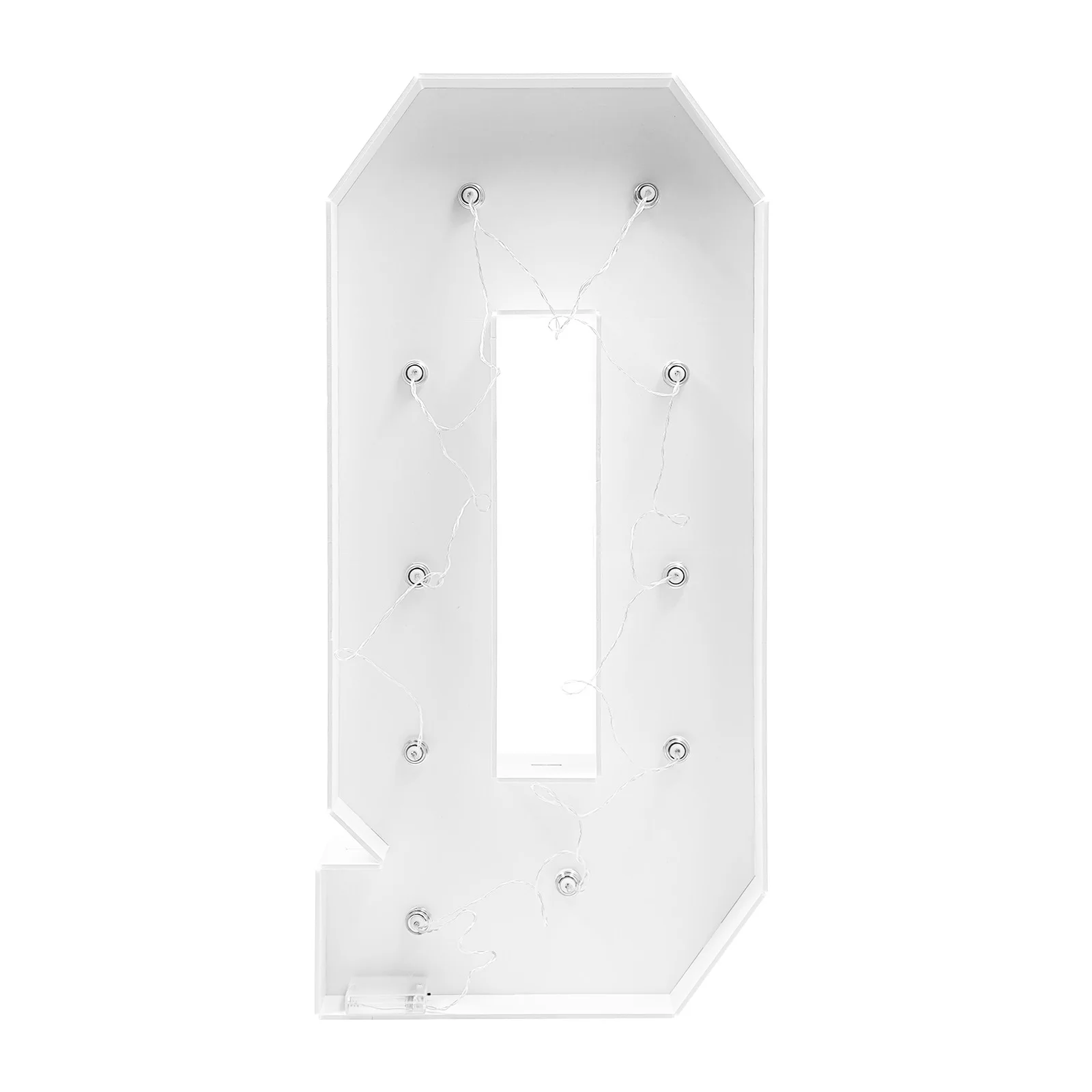 Große 36-Zoll Leuchtbuchstaben mit Warmem LED-Licht, Freistehende KT-Board-Schilder für Hochzeiten, Partys, Heimdekoration, Batteriebetrieben (Y/Q) – Detail 13