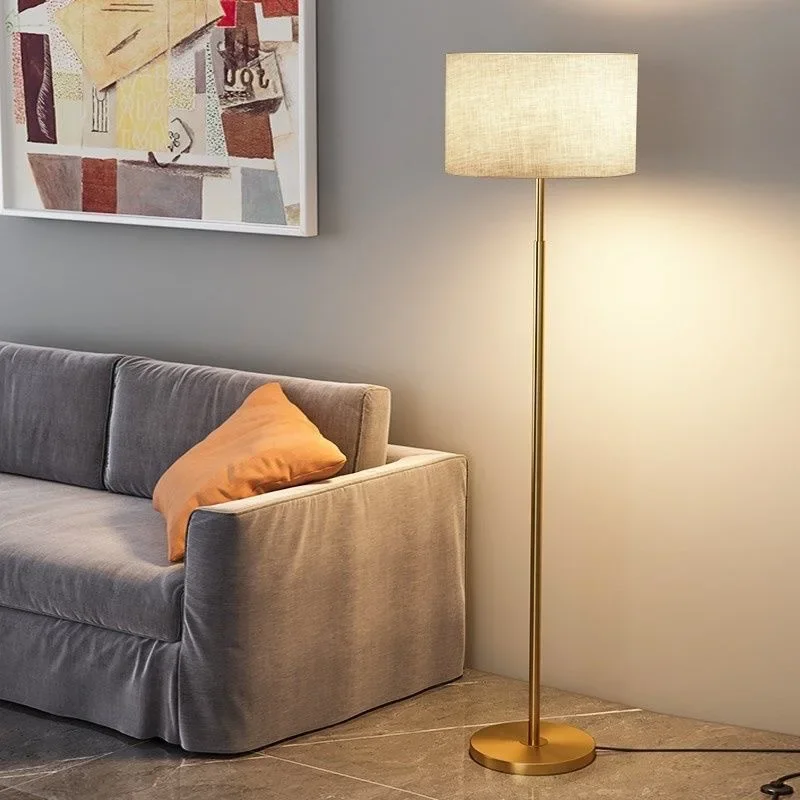 lampada de assoalho luxuoso moderno para sala de estar lado do sofa abajur de tecido quarto cabeceira estudo decoracao lampada permanente 01