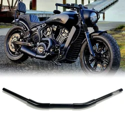 Motorcycle 1-1/4 inch Handlebar Handle Bar 7/8'' 22mm Zero Drag Bar For Indian Scouts Hussar Bobber Custom Handlebar Steering