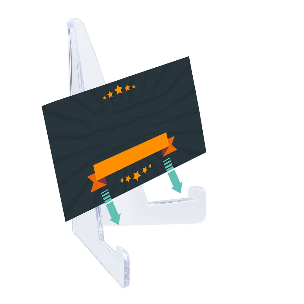 

Набор из 6 подставок-мольбертов для коллекционных карточек: держатели для спортивных и игровых карт, витрина для бейсбольных карточек и предметов коллекционирования