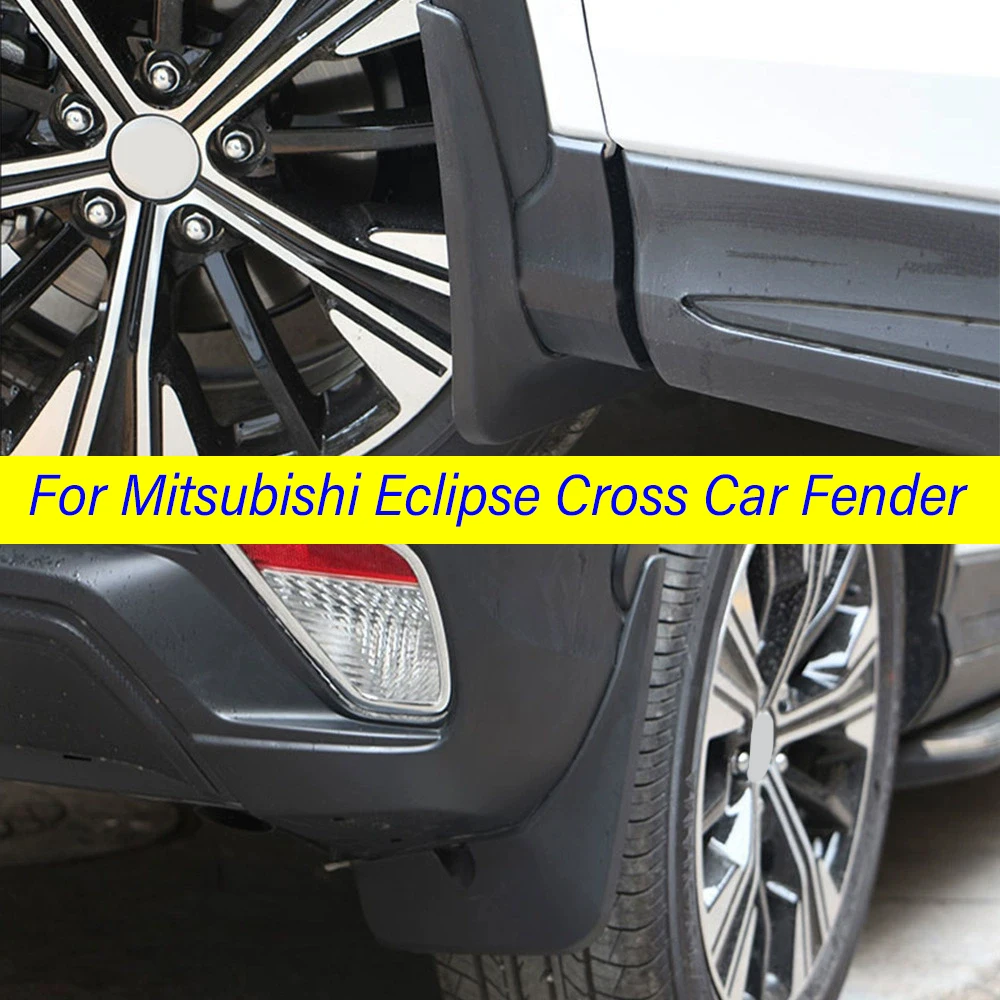 

For Mitsubishi Eclipse Cross 2018 2019 2020 2021 2022 Front And Rear Wheels Mudguard No-Drill Fender Protect Splash-proof Wing