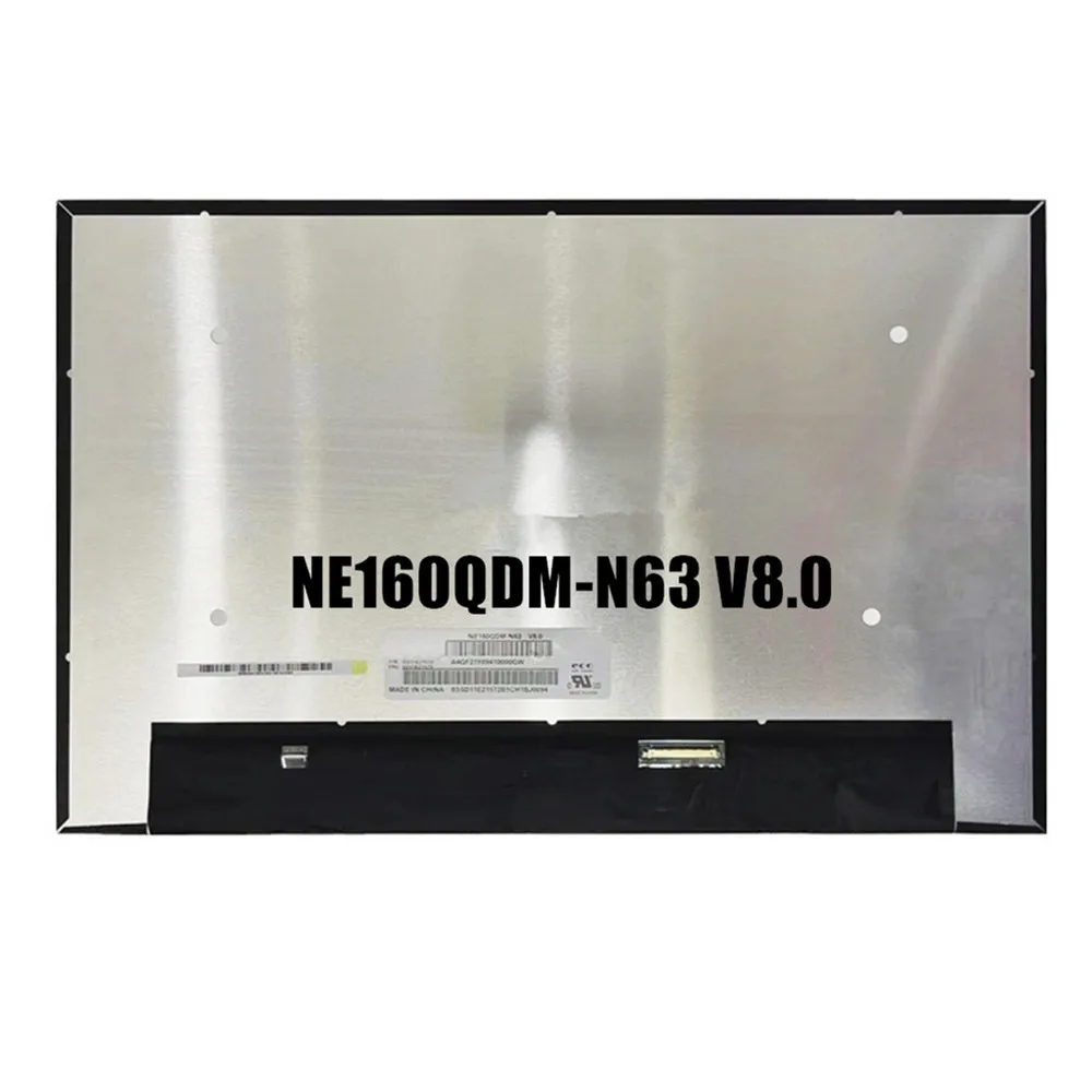 Imagem -04 - Tela Lcd para Laptop 2.5k Qhd 2560x1600 100 Srgb B160qan06.w Fit B160qan06.m Ne160qdm-n63 V8.0 Mng007da14