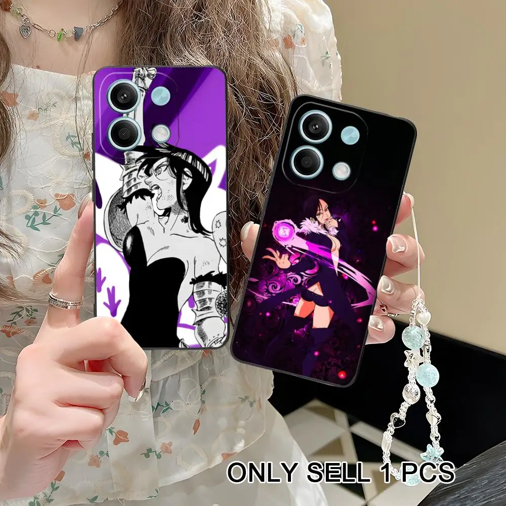 Seven Deadly Sins Merlin Phone Case for POCO M7 M6 M5 M4 M3 X7 X6 X5 X4 X3 Pro GT 5G Soft TPU Shockproof Cover