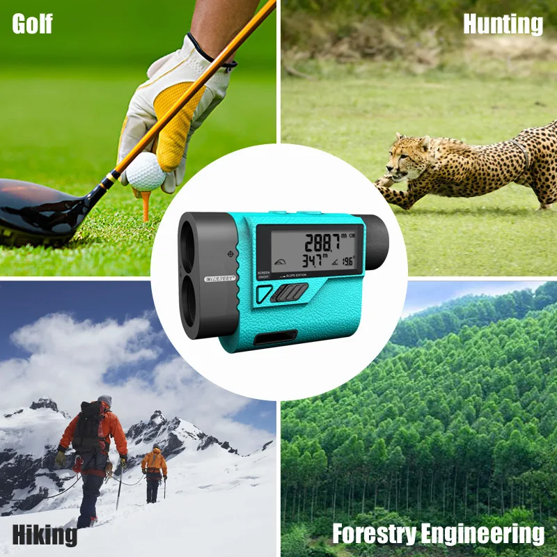 Mileseey 600M Golf Laser Rangefinder Golf Telescope Laser Distance Meter Monocular Golf hunting laser laser Range Finder