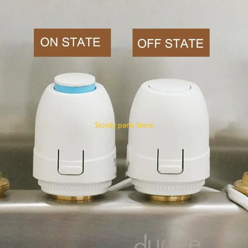 97QC 220 فولت 30x1.5 مللي متر المحرك الحراري الكهربائي صمامات المبرد الحراري صمامات مغلقة عادة رئيس فاصل المياه