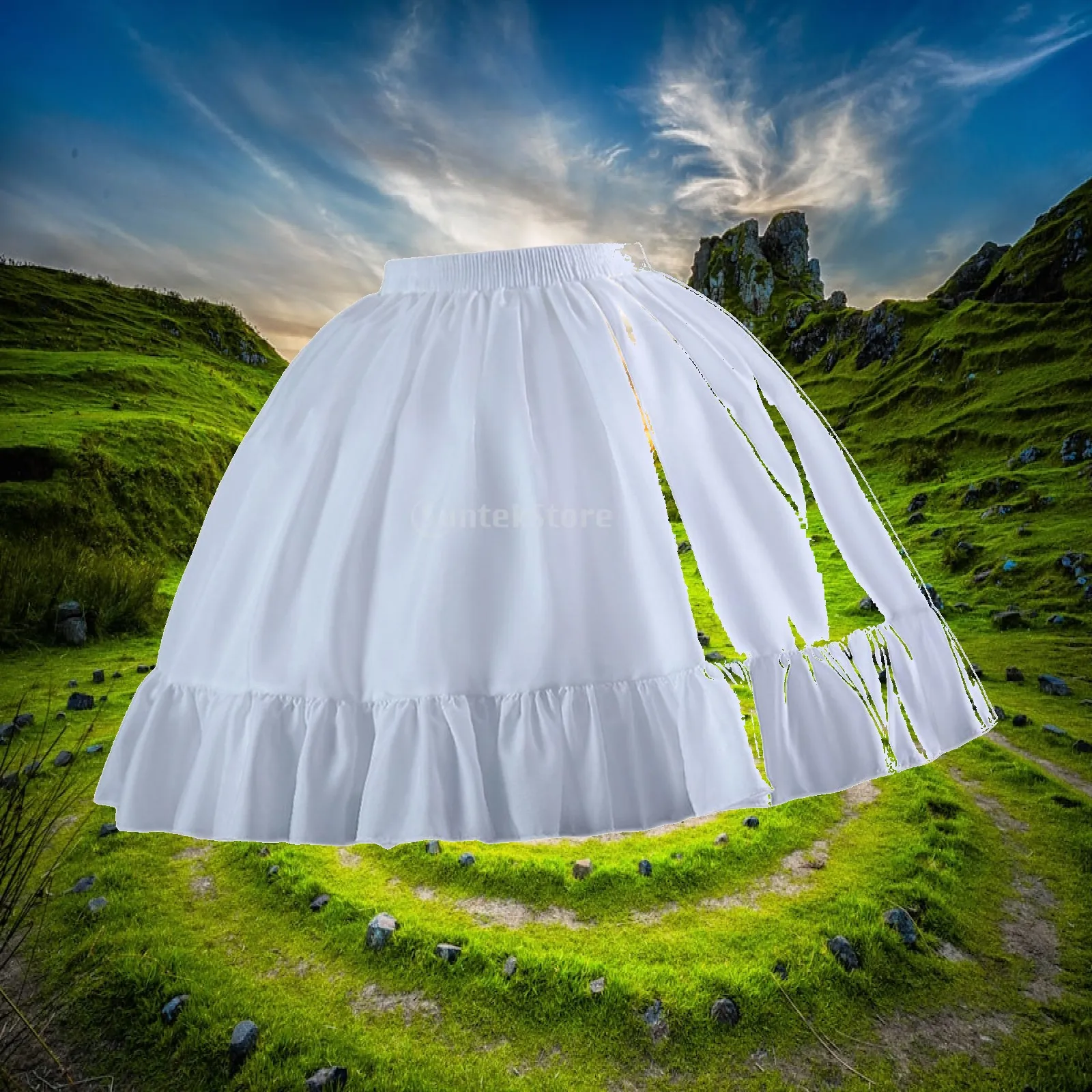 Women's Petticoat Soft Fashion Puffy Ballet Dress for Evening Dresses Party Costume Bridal Dress Prom Party Lolita Cosplay