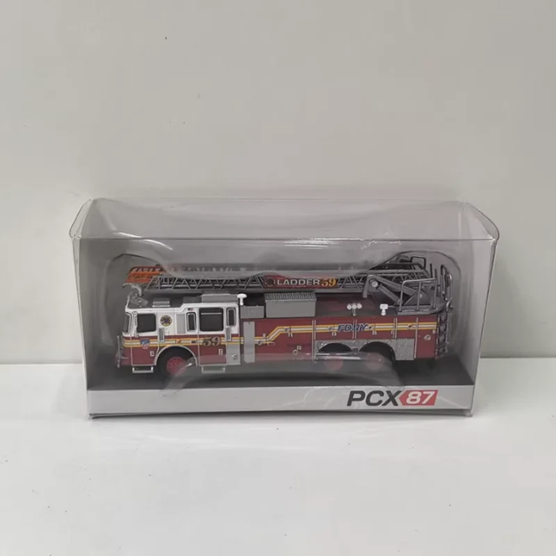 PCX HO Escala 1:87 Ferrara Ultra Plástico Simulação Modelo de Carro Coleção Estática Decorado Brinquedo de Férias Lembrança Presente