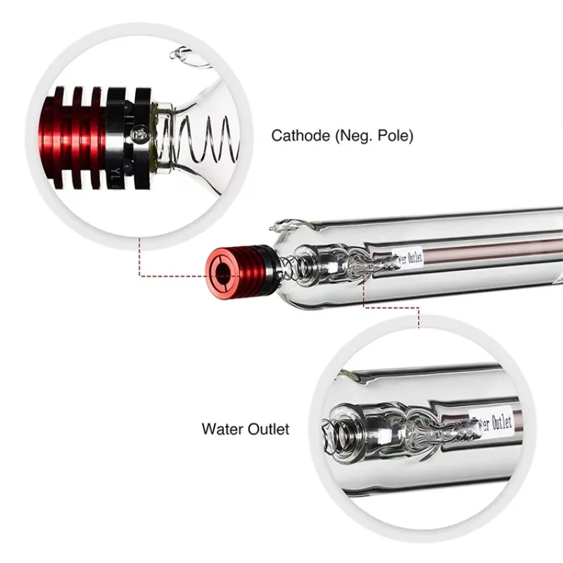 Prezzo economico Yongli H2 90 Watt Macchina da taglio per tubi laser CO2 Nuovo laser 1064nm competitivo per fattoria Include lenti gratuite