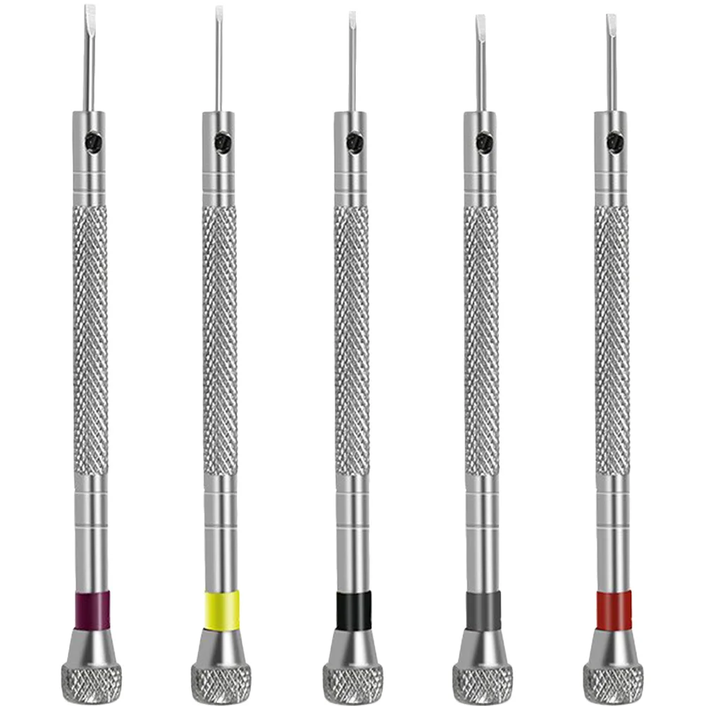 5Pcs Precise Screwdrivers Watch Repair Tool Set for Jewelry Multipurpose Portable Small Screwdriver Small Screwdriver