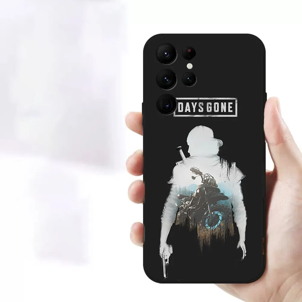 Game D-Days G-Gone  Phone Case For Samsung S23,23,22,30,21,10,9,Note20 Ultra,Lite,Ultra,5G,Plus,FE,Black Soft Case