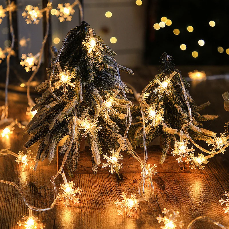 Cadena de luces LED alimentada - Elements Lighting Decor reseña y precio