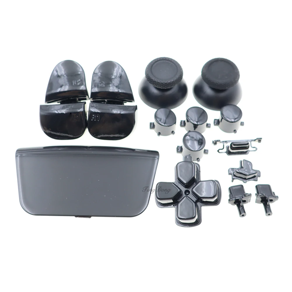 1 مجموعة البلاستيك تصفيح اللون زر ل PS5 V2.0 BDM-020 تحكم المقود غطاء D-pad L1 R1 L2 R2 الزناد اتجاه العمل مفتاح