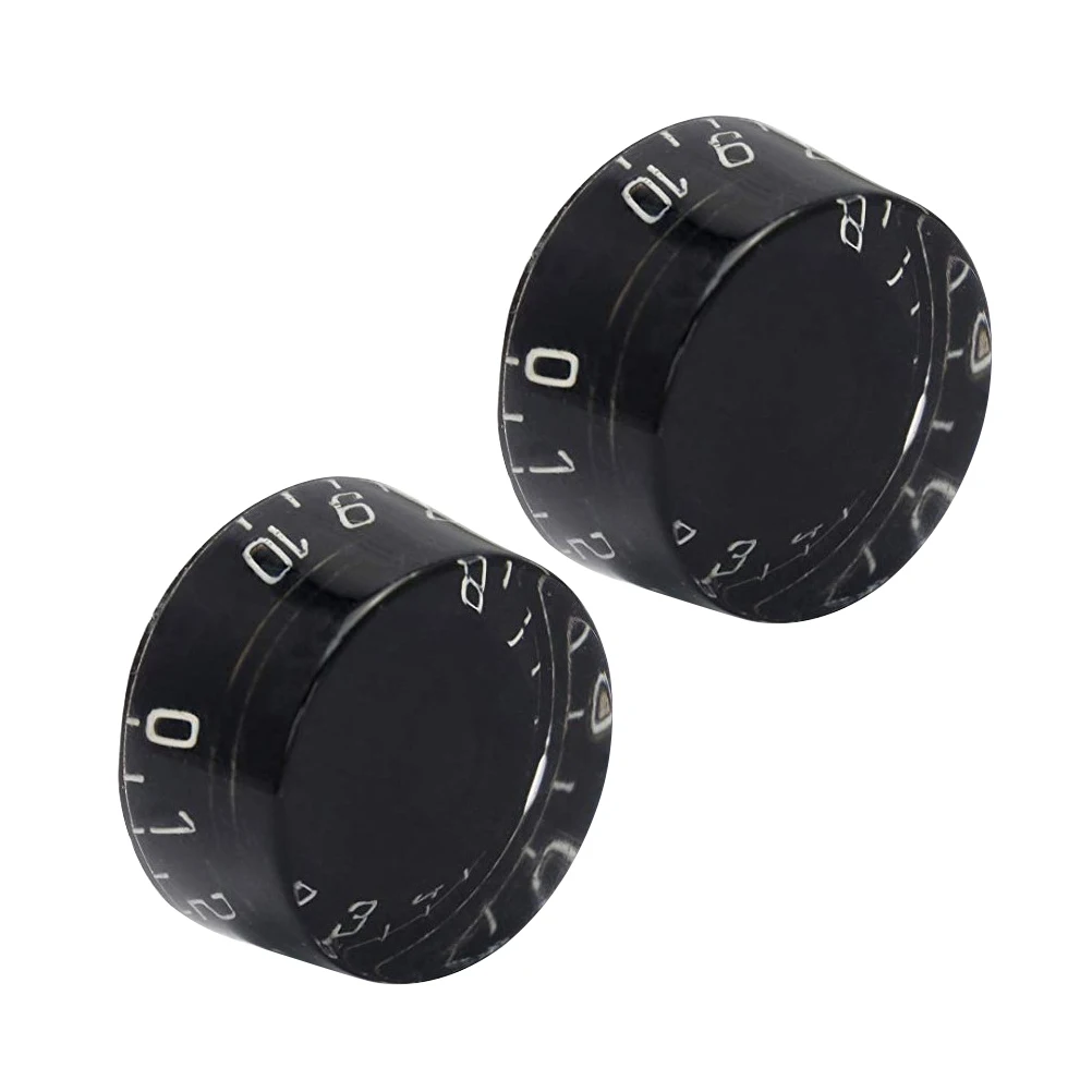 

5 Pcs Volume Tone Knobs Electric Guitar Control Straight Body Durable Replacement Parts Premium Material Long Life Fits Exactly