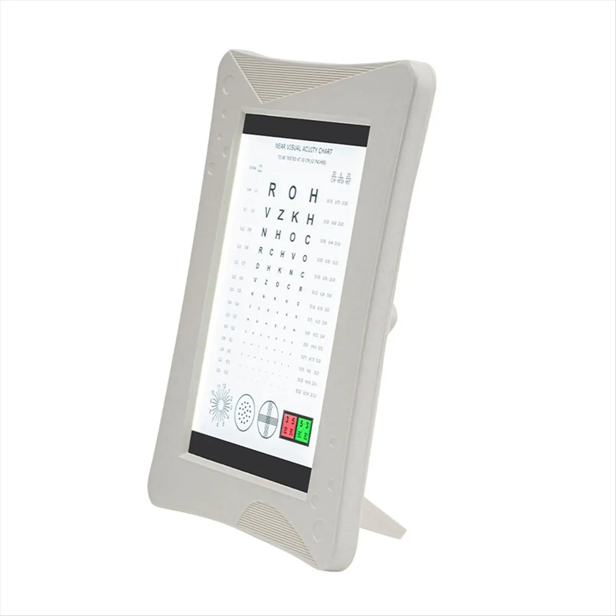 A45I Near Visual Acuity Chart Ophthalmic Equipment with LED Light Far Vision Eye Test Chart Rechargeable Vision Tester