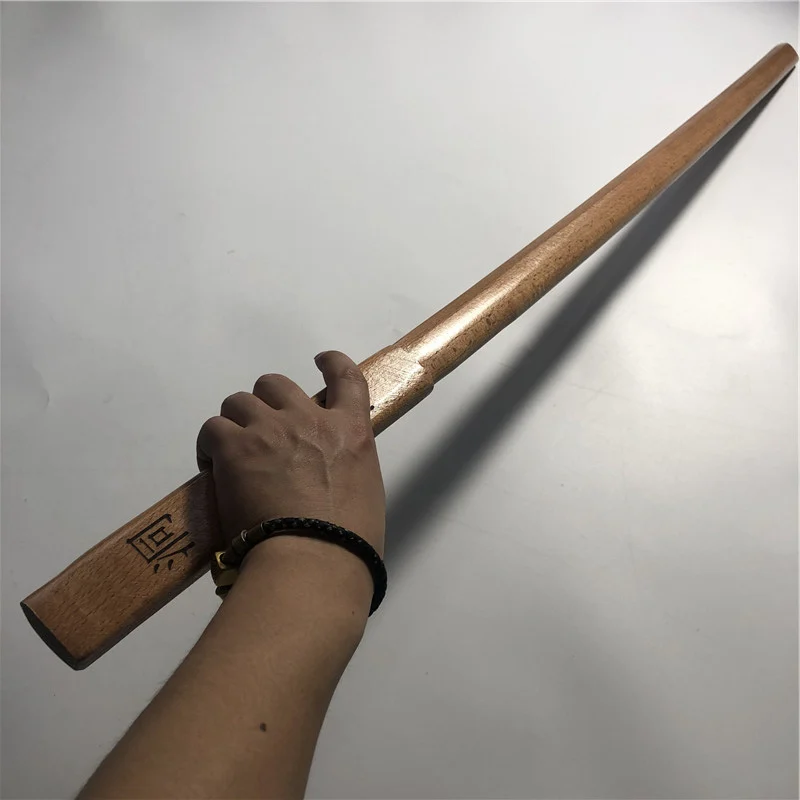 100cm Sakata Gintoki Sword GINTAMA Toyako Sword Cosplay arms Wooden Props Safety Role Gift Toy Home Decor sword view 3