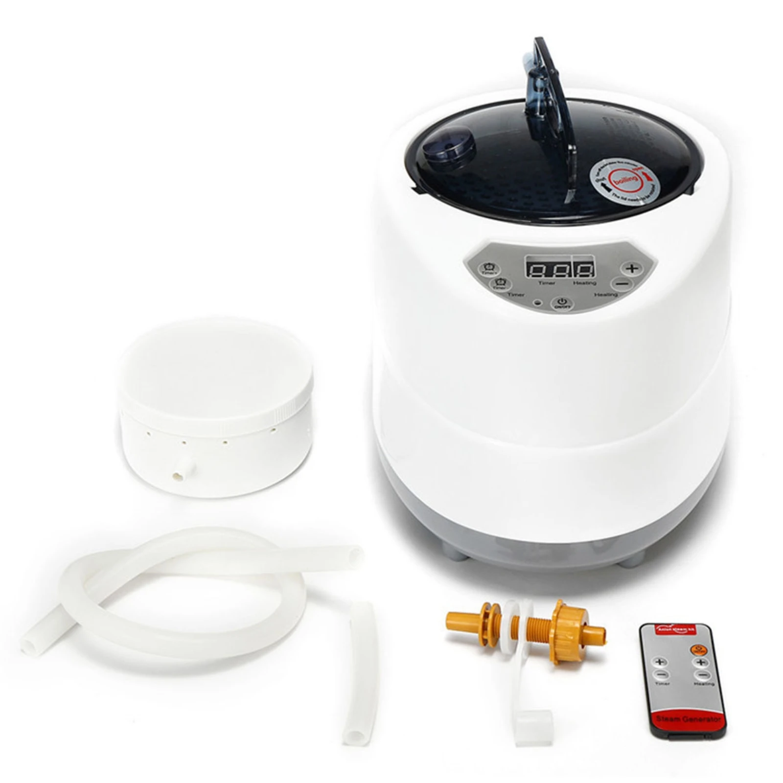 Foot Sauna Machine Compact Portable Sauna Steam Generator Steam Generator with Wireless Controller Control Anti-Scalding