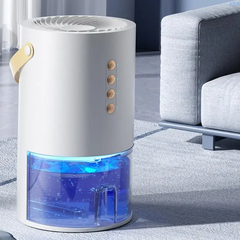 

A2ue portable dehumidifier для домашней спальни в подвале контроль влажности тихий осушитель с расслабляющим красочным светом