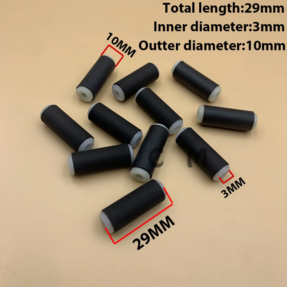 24Pcs Rubber Pinch Roller 29mm Paper Press For xaar 128 printhead solvent for Infinity Challenger Phaeton JHF Crystaljet Printer