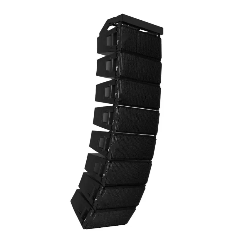 Line Array Speakers Dual 10-inch Active Line Array, Speaker Powered Sound System