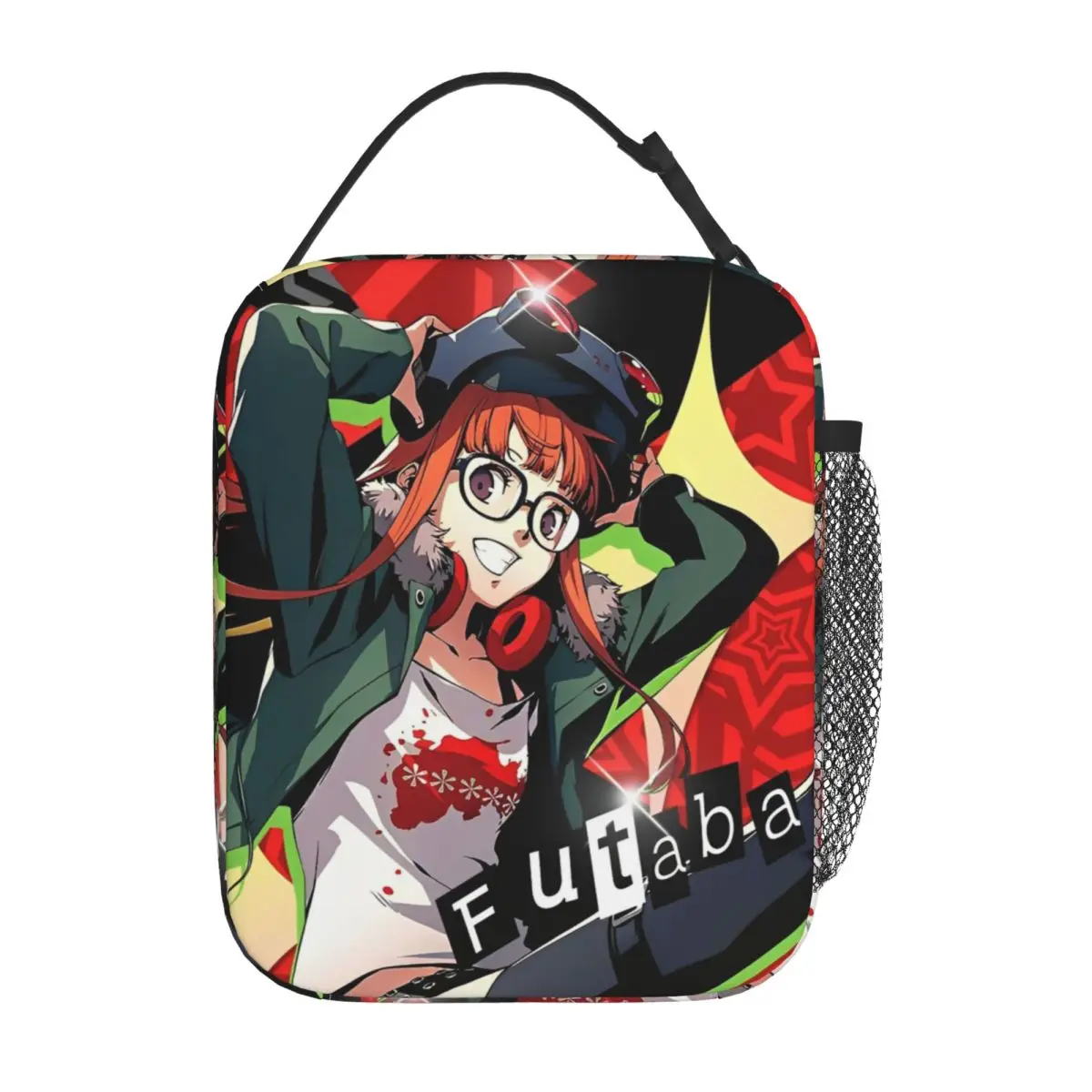 Personas Insulated Lunch Bags High Capacity Anime Reusable Cooler Bag Lunch Box Tote Work Picnic Food Handbags