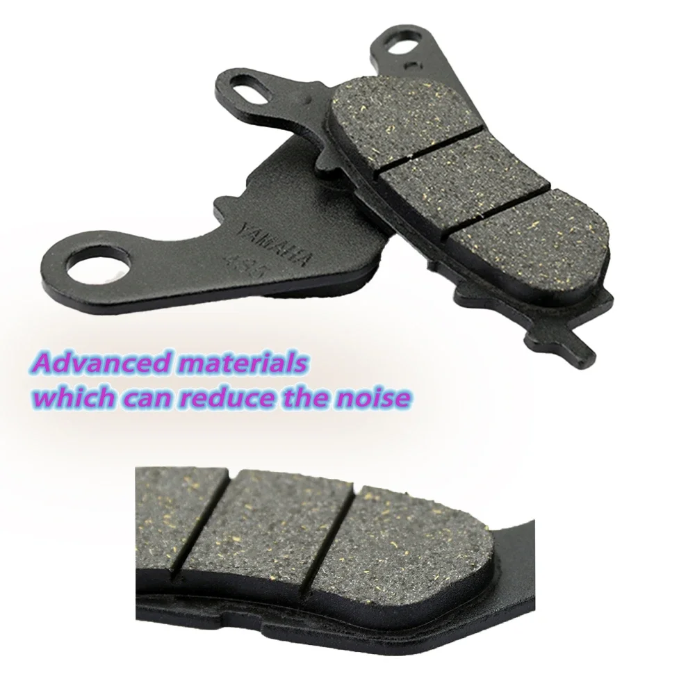 

2PCS Motorcycle Brake System Kit For Yamaha YBR125 XC JYM125 Front Brake Pads Discs Set with Anti-Squeal Shim