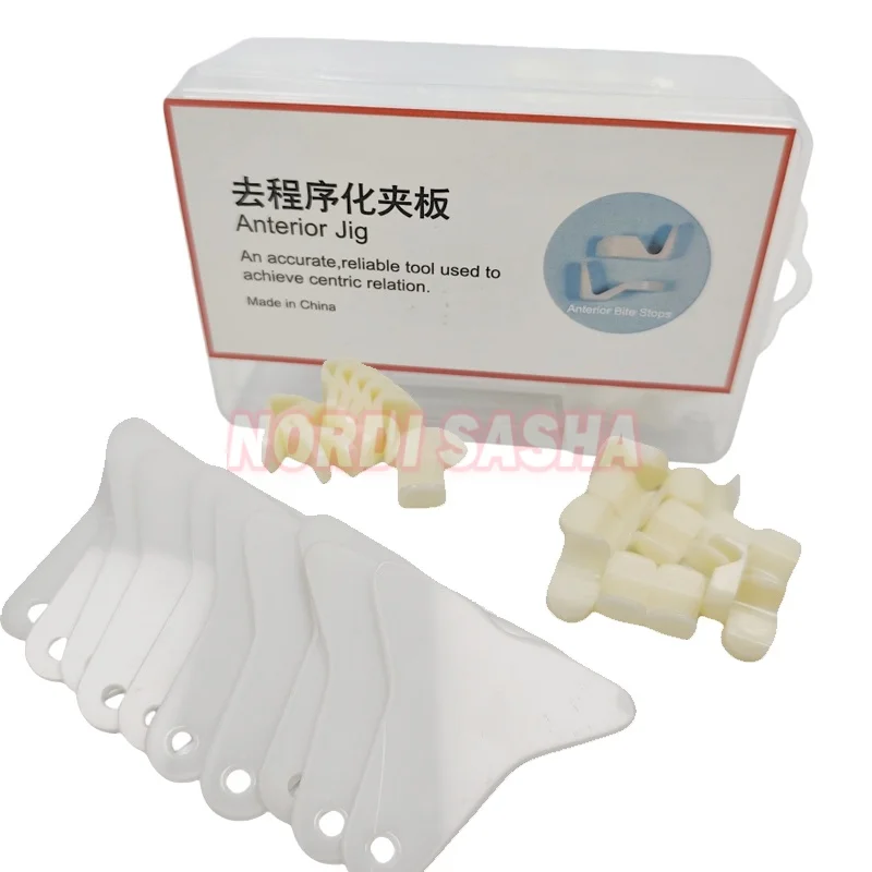 

30Pcs/Box Dental Anterior Jig Set An Accurate Reliable Tool Used to achieve Centric Relation Dental Lab Denture Measuring Tool