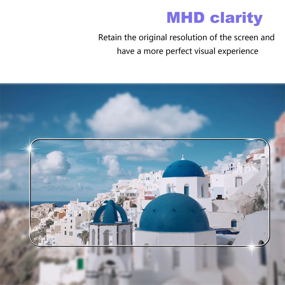 Displays chutz folie für Oppo A78 4g, gehärtetes Glas High Aluminium HD Kristall 9h transparent klar Anti-Kratz-Gehäuse freundlich