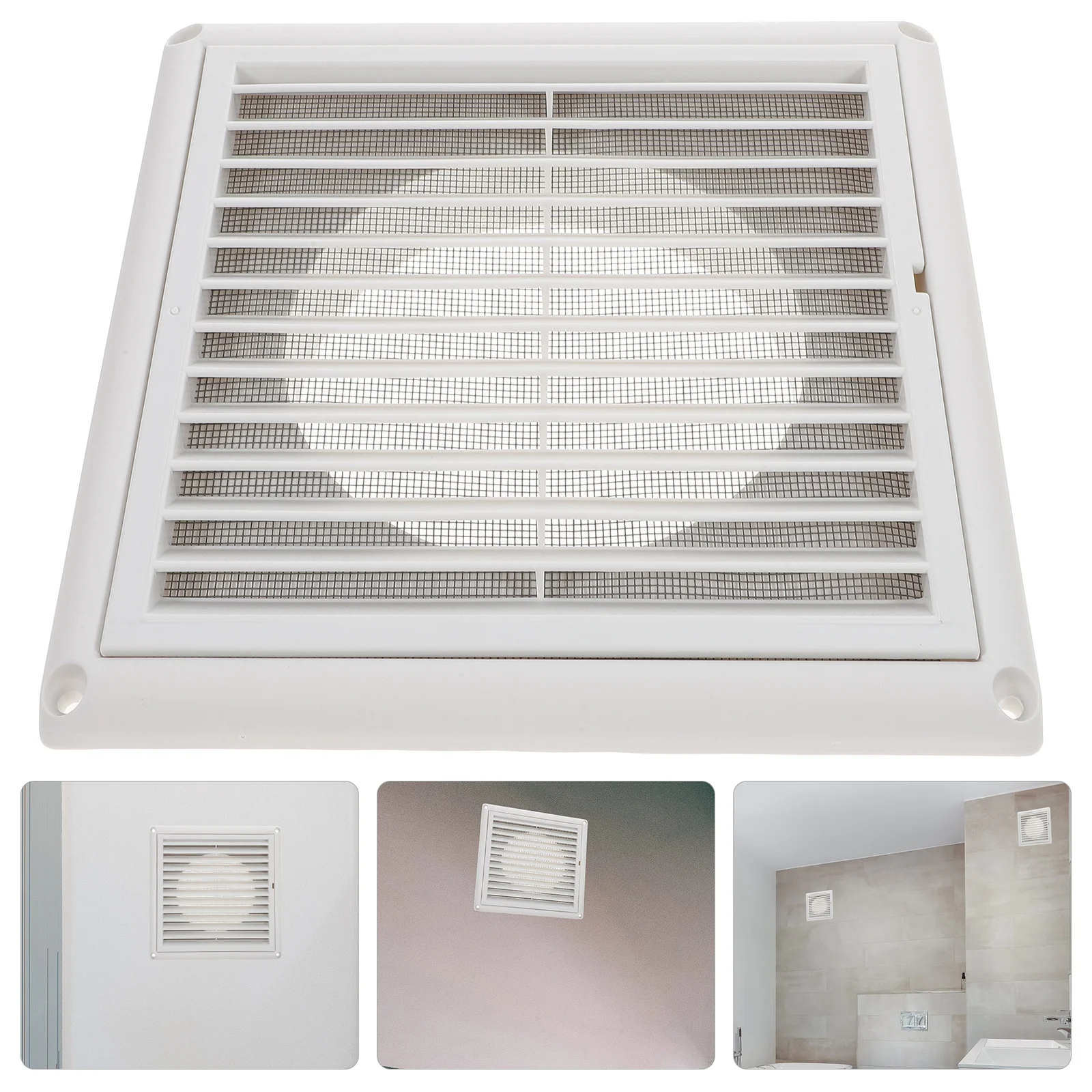 

Air Vent Grille Return Ceiling Floor Register Cover Durable Pp Uv Resistant Ventilation Grille For Home Hvac System Floor
