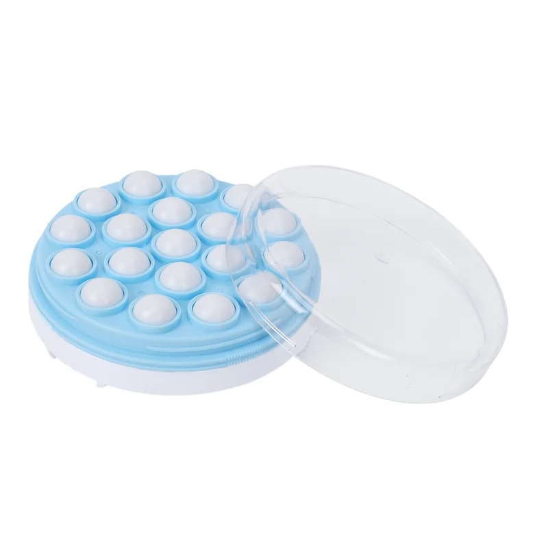 AB33-6X Long Handled Lotion Oil Cream Applicator Head Body Leg Back Bath Brush Scrub Massager Shower Rubbing Brush Bath