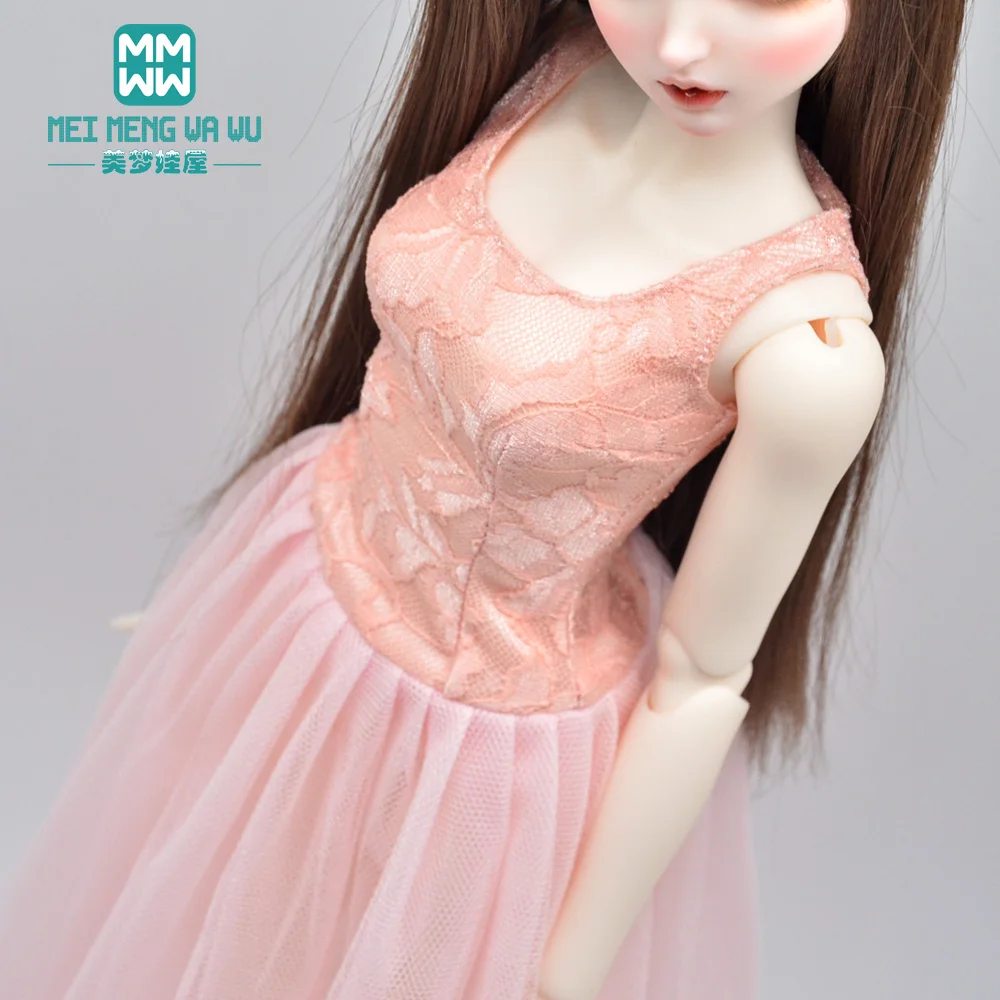 1/3 BJD 인형 옷 패션 레이스 드레스 SD DD 장난감 구형 관절 인형 소녀를 위한 선물