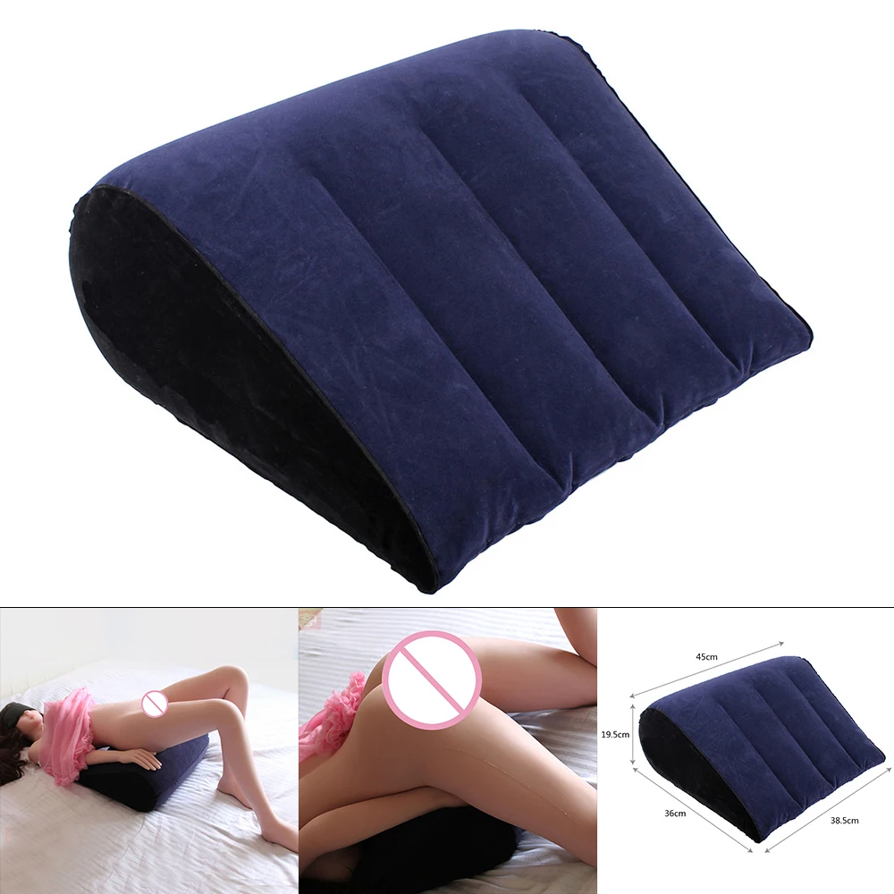 Soft Comfortable Inflatable Sex Cushion for Enhanced Erotic Positions Wedge Pillow Better Sexual Life Adult Furniture Sex Toys