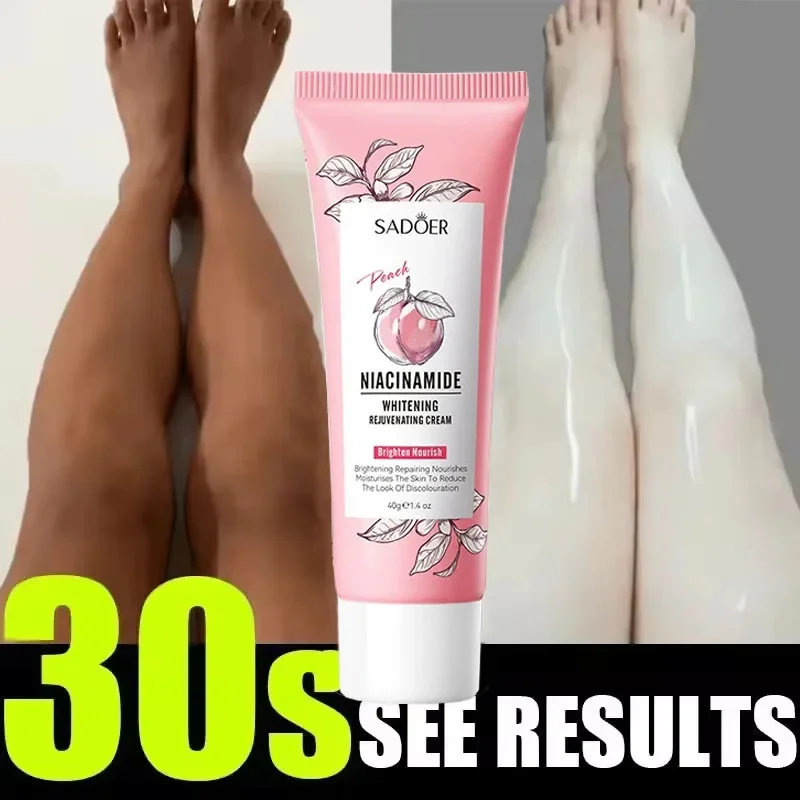 

Body Whitening Cream Bleaching Cream Fast Whitening Skin Whitener Underarm Leg Intimate Area Bleach Lightening Body Lotion 40g