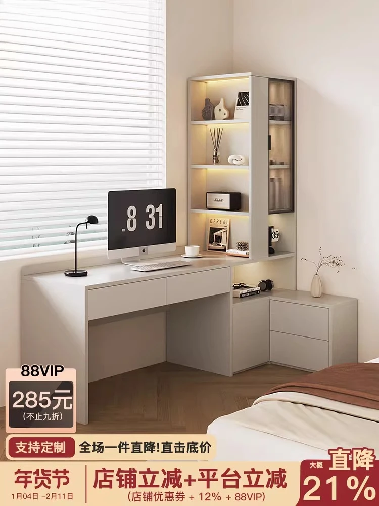 

Бытовой угловой стол, книжная полка, прикроватная тумбочка, комбинированный детский письменный стол, можно настроить, эркер из цельного дерева