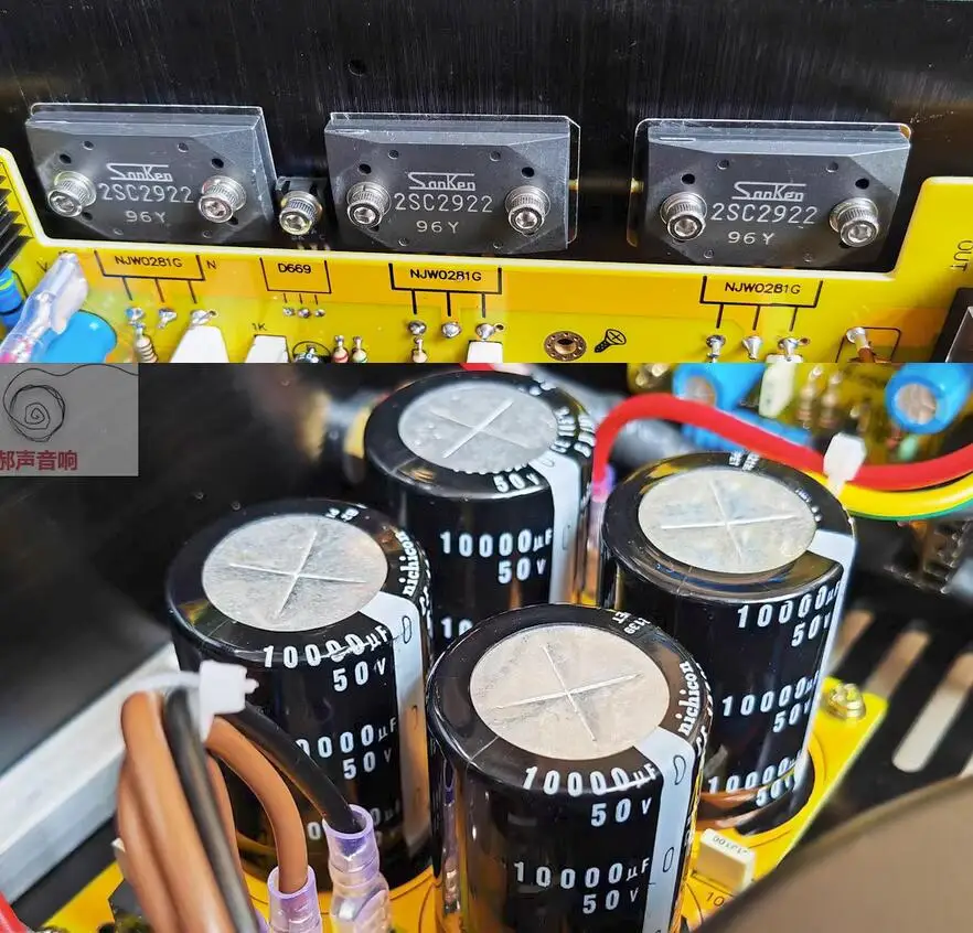 NEW Assembled Class A balanced  HIFI pure rear stage amp  high-power post amplifier 300W*2 SU50