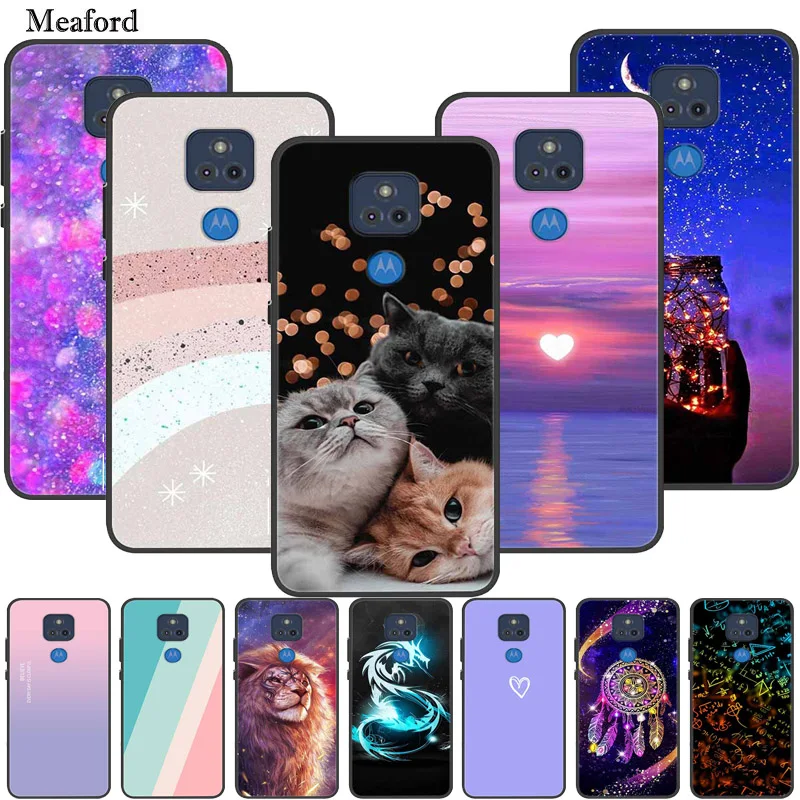 Case For Moto G Play 2021 Luxury Silicone TPU Soft Phone Back Cover For Motorola G Play 2021 Cases Coque Shockproof Capa Funda