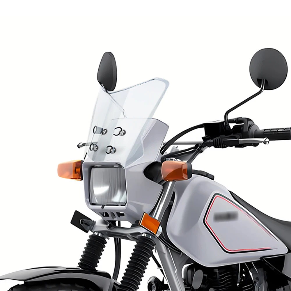 

For Yamaha PW50 PW80 TW200 PW 50 80 motorcycle adventure windshield extension style Windscreen Wind Deflector Screen