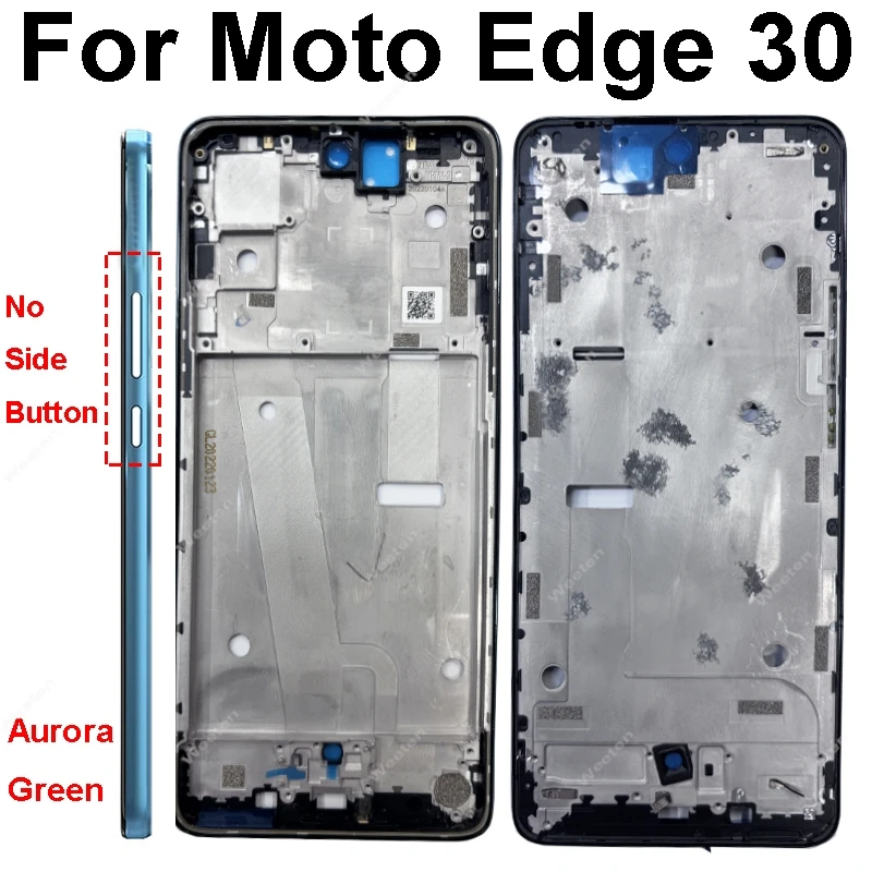 Środkowa ramka do Motorola MOTO Edge 30 Neo 30 Pro 30 Fusion XT2245-1 XT2201-1 Obudowa środkowej ramki Ramka przednia LCD Części ramki — zdjęcie produktu 2