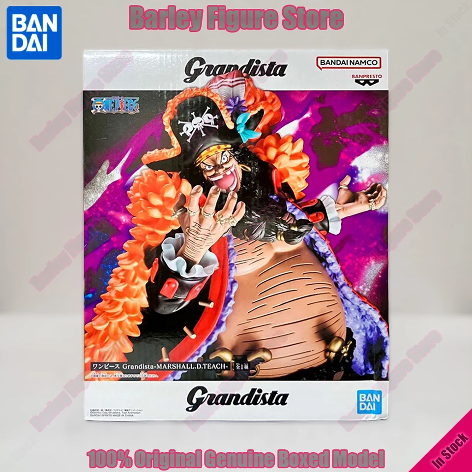 Official Banpresto Grandista One Piece Blackbeard Anime Action