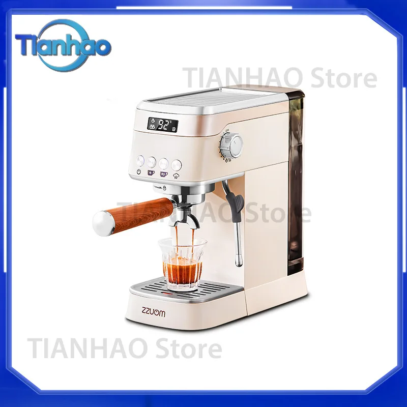 Pro Semi-Automatic Espresso Machine 20Bar for Small Kitchens with Built-in Milk Frother Fast Heating and Energy Saving