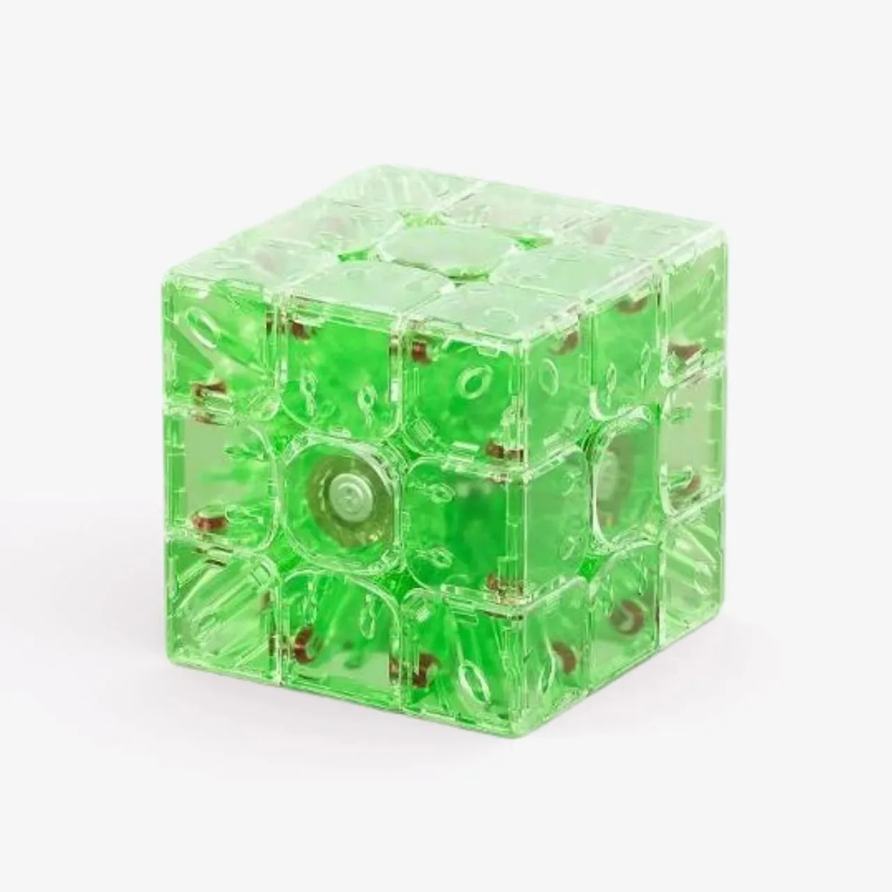 YG MGC3 Beta Cube Limited Edition 3x3 Maglev Cube Full Positioning Edition Transparent Lemon Cherry Blossom Powder