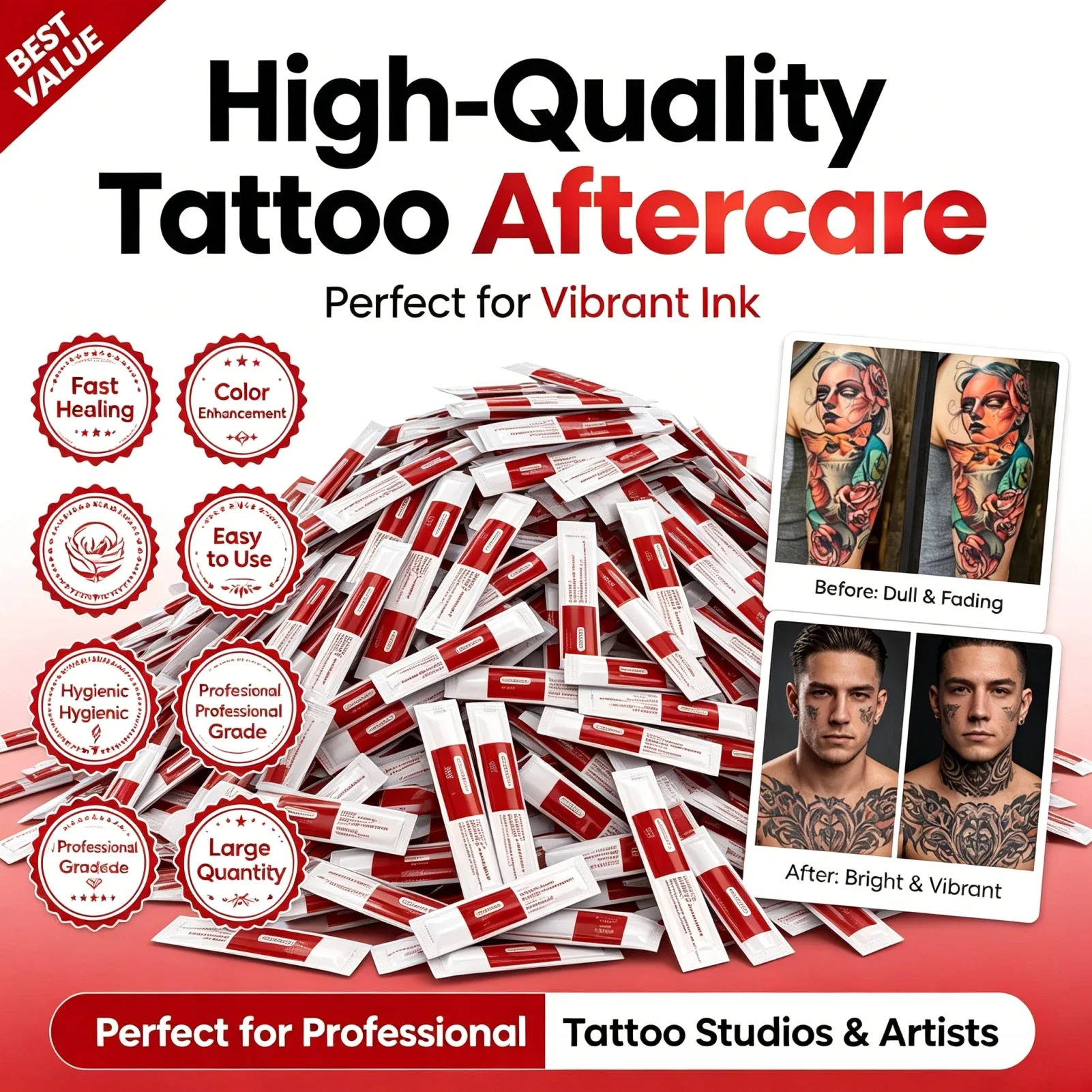 Fougera Vitamin Ointment A&D Anti Scar Tattoo Aftercare Cream For Tattoo Body Art Permanent Makeup Tattoo Supplies