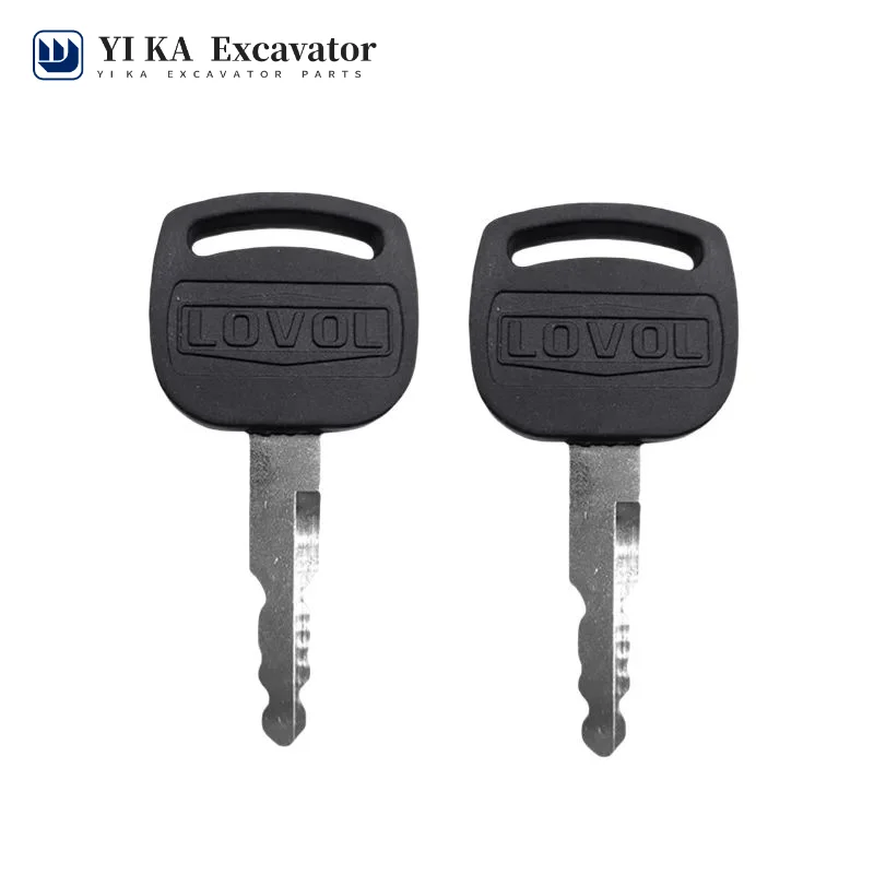 For Lov-ol excavator key Lovol 60 65 80 130 150 170 220 360-7 ignition door opening key