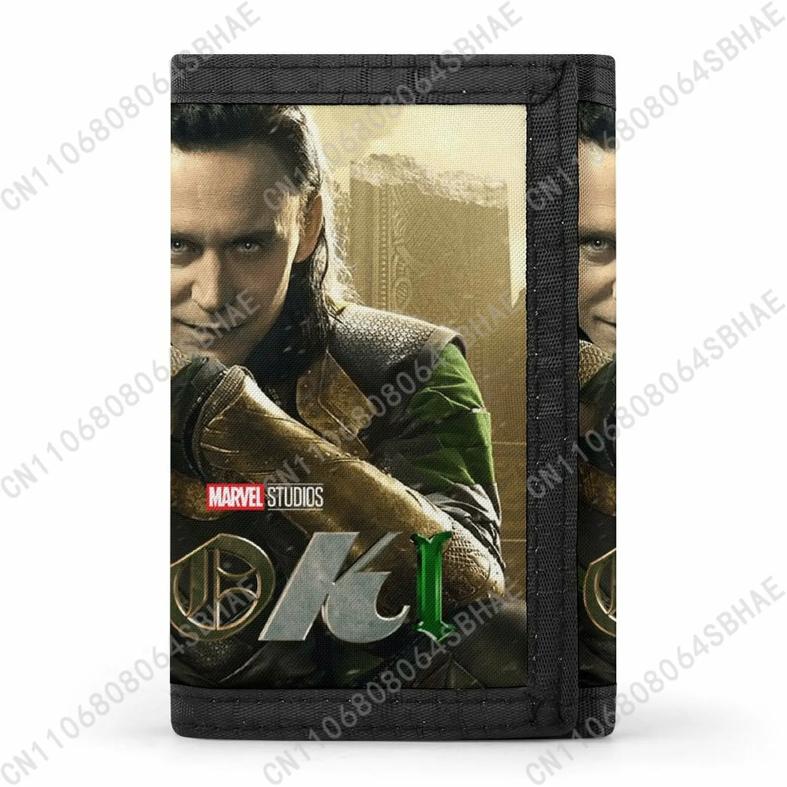 

Marvel Loki Tri Fold Wallet Teenage Girls Boys Slim 3 Fold Card Personalized Pattern Purse School Daily Use Cosplay