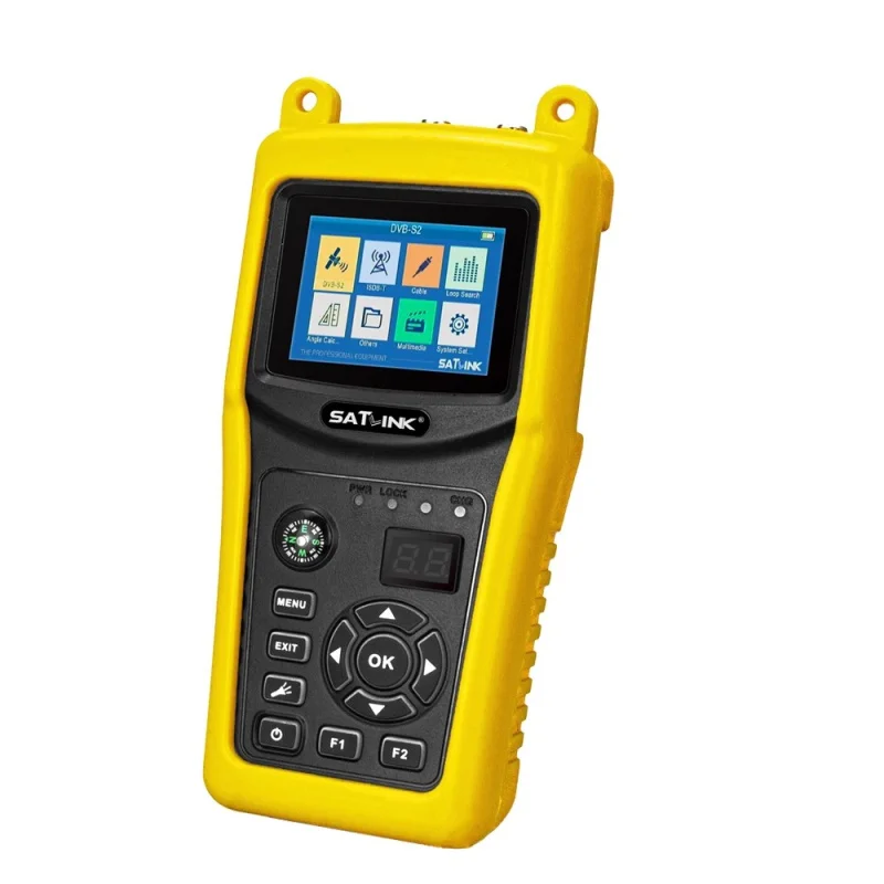 Satlink ST-5030 DVB-S2 Digital Satellite Finder Meter ISDB-T Signal Finder Better than WS-6933 ST-5260 ST-5280